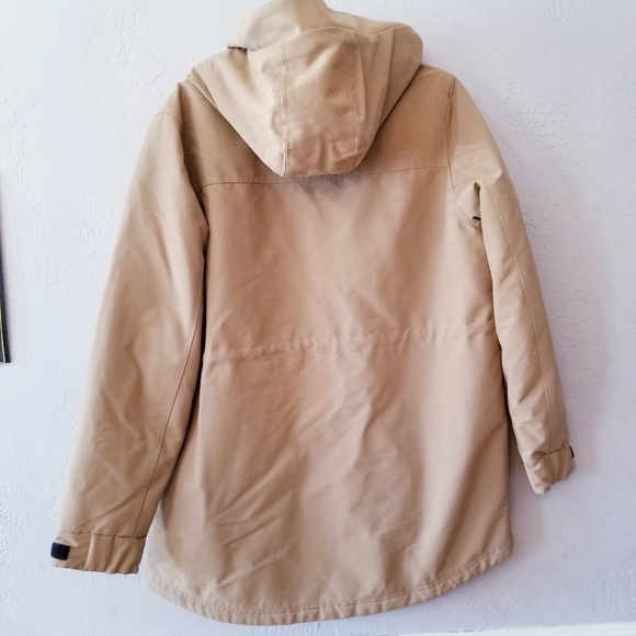 Vans Coastal MTE Jacket  womens tan parka coat barn workwear winter  NEW S small - Picture 5 of 12